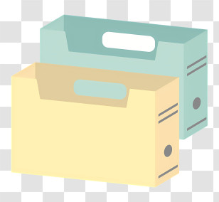 Education - Office Storage Folders Transparent PNG