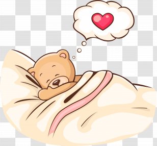 Love Cuteness Clip Art - Silhouette - Good Night Transparent PNG