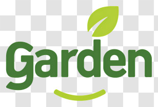 Garden Logo - Garden Logo With Leaf Design Transparent PNG