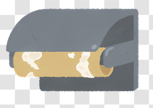 Toilet Paper - Empty Toilet Paper Roll Transparent PNG