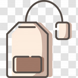 Tea Bag - Simple Tea Bag Illustration Transparent PNG