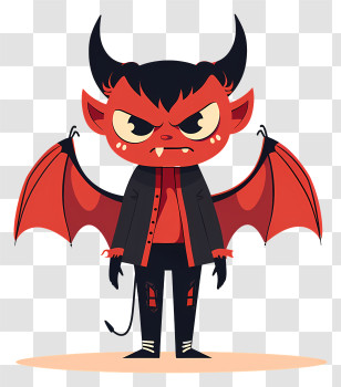 Devil - Fierce Cartoon Demon Transparent PNG