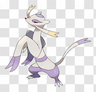 Mienshao - Martial Arts Inspired Cartoon Creature Transparent PNG