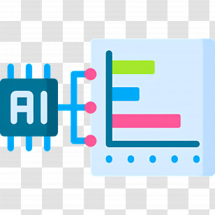 Artificial Intelligence - AI Data Processing Transparent PNG