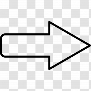 Straight Arrow - Right Arrow Directional Icon Transparent PNG