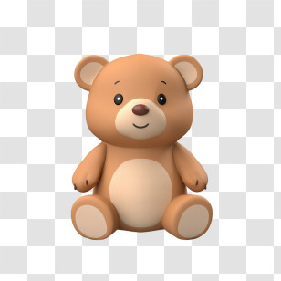 Teddy Bear Day - Adorable Brown Teddy Bear Toy Transparent PNG