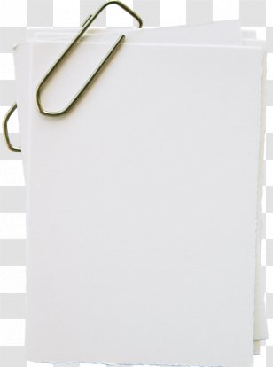 Paper Clip Post-it Note Standard Size - Material - With Pin Transparent PNG