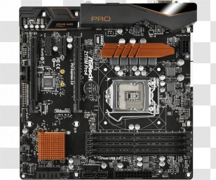 Intel Motherboard ASRock H110M-HDV MicroATX LGA 1151 - Electronic Engineering - CPU Socket Transparent PNG