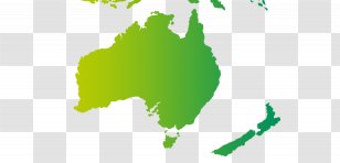 Australia World Map Globe - Leaf Transparent PNG