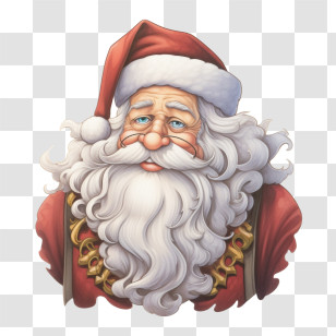 Santa Claus - Charming Santa Claus Character Design Transparent PNG
