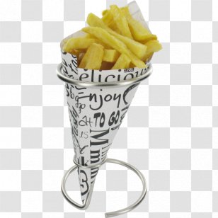 French Fries Paper Junk Food Puntzak - Packaging And Labeling Transparent PNG