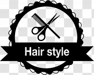 Comb Beauty Parlour Hairdresser Hairstyle - Logo - Hair Transparent PNG