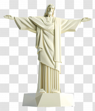 Christ The Redeemer - Illustration Of The Christ The Redeemer Statue Transparent PNG