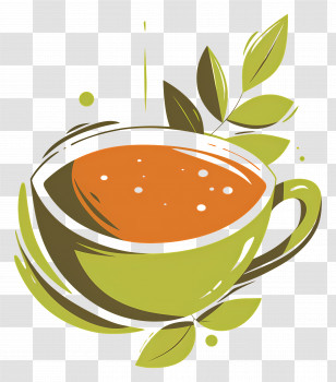 Tea Logo - Cup Of Herbal Tea Transparent PNG