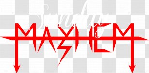 Sunday Mayhem Rocktreff Logo Brand Font - Cartoon - Heart Transparent PNG