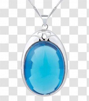 Pendant Necklace Sapphire Locket Transparent PNG