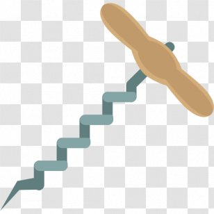 Red Wine Corkscrew Icon - Cutlery - Open Bottle Of Screwdriver Transparent PNG