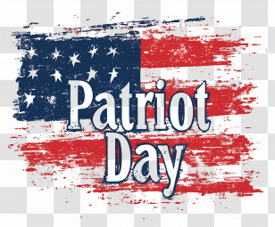 Patriot Day - Patriot Day Banner Featuring US Flag Design Transparent PNG