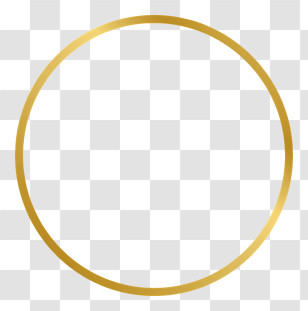 Golden Circle - Golden Circle Frame Illustration Transparent PNG
