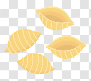 Food - Pasta Shells For Cooking Transparent PNG