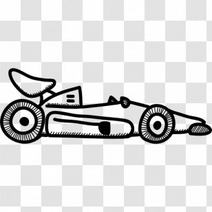 Formula 1 Car Drawing - Technical Transparent PNG