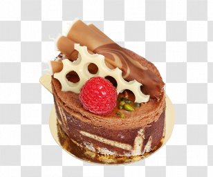 Chocolate Cake Fruitcake Torte Mousse Truffle - Food Transparent PNG