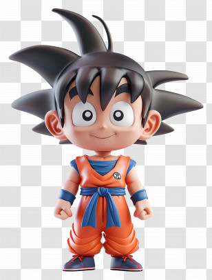 Goku - Anime Cartoon Character Transparent PNG