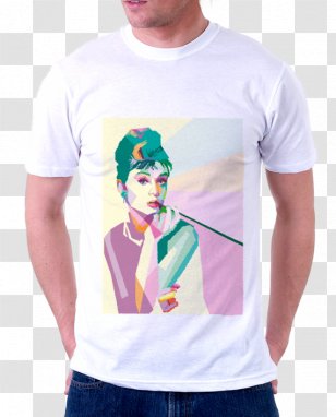 Printed T-shirt Clothing Lacoste - Tshirt - Hand-painted Men In The Middle East Transparent PNG