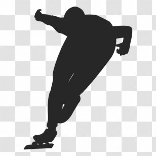 Ice Skating Skates - Silhouette Transparent PNG