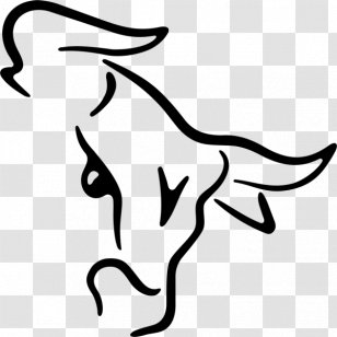 Baka Drawing Clip Art - White - Toro Transparent PNG