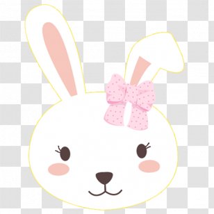 Domestic Rabbit Easter Bunny Whiskers Ear - Pink M Transparent PNG