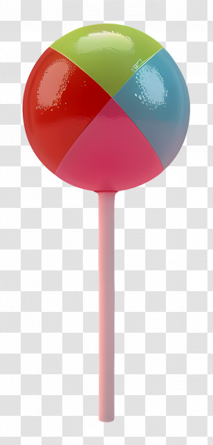Candy - Colorful Lollipop Transparent PNG
