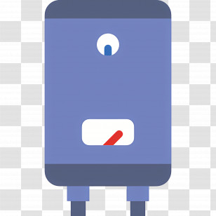Water Heater - Blue Water Heater Illustration Transparent PNG