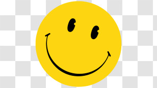 Club Piscine Logo - Classic Yellow Smiley Face Icon Transparent PNG