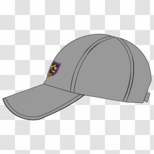 Baseball Cap Product Design Purple - Hat - Hockey Stick Logo Caps Transparent PNG