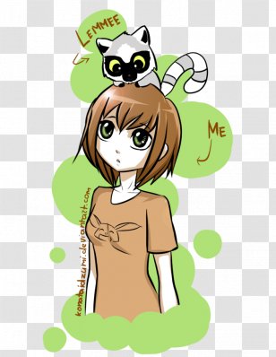 Mammal Clip Art Illustration Green Finger - Silhouette - Lemur Transparent PNG