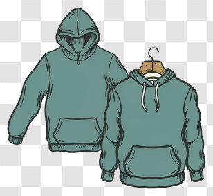 Clothing - Casual Hoodies Collection Transparent PNG