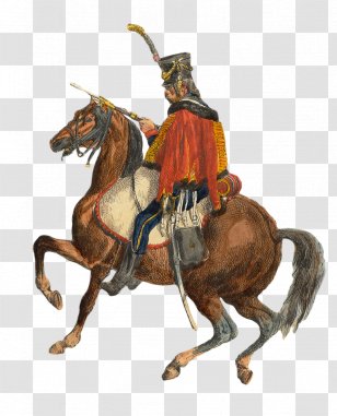 France Polish Hussars Cavalry Regiment Hundred Days - Rein Transparent PNG