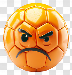 Soccer - Angry Football Cartoon Illustration Transparent PNG