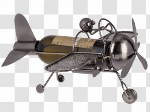 Airplane Wine Bottle Common Grape Vine Alcoholic Beverages - Aluminum Battery Holders Transparent PNG