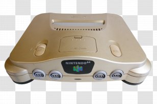 Fifth Generation Of Video Game Consoles Nintendo 64 Home Console Accessory - Electronics Transparent PNG