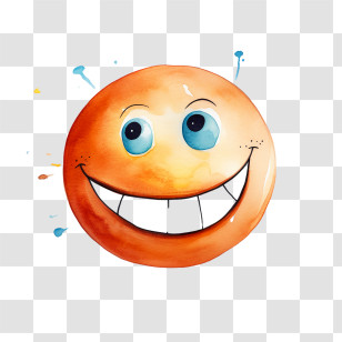 World Smile Day - Happy Smiling Face Emoji Transparent PNG