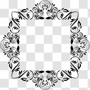 Magic Mirror Art Black And White Clip Transparent PNG