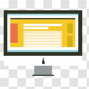 Computer Monitor Animation File - Advertising - Screen Transparent PNG
