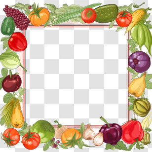 World Food Day
 - Fresh Vegetable Frame For Food Design Transparent PNG