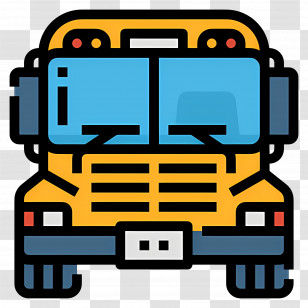 School Bus - Yellow School Bus Transparent PNG
