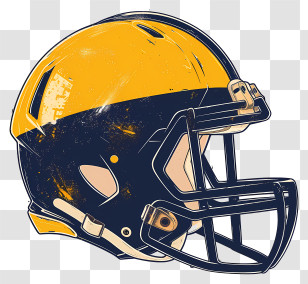 Football Helmet - American Football Helmet Illustration Transparent PNG