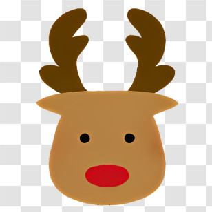 Nature - Cartoon Rudolph The Red-Nosed Reindeer Transparent PNG