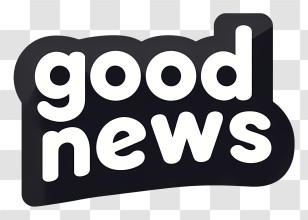 Good News - Good News Sticker Badge Transparent PNG