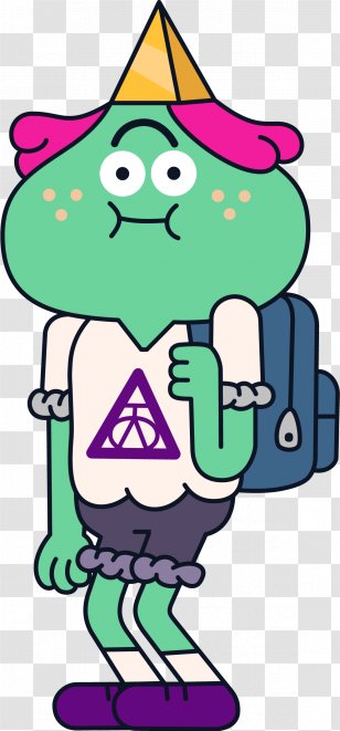 Network Cartoon - Gumball Watterson - Green Amazing World Of Transparent PNG